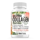 Collagen Peptide Pills 30 Tablets Collagen Protein Supplements NO More Mixing Collagen Powder Shakes Easy to Swallow Collagen Peptides Powder Pills Collagen Protein Capsules Keto