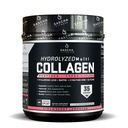 SASCHA FITNESS Hydrolyzed Multi Collagen Peptides Tipes 1,2 & 3 |Hyaluronic Acid|Biotin |Cynatine HSN|Vitamin C & E |for Hairs, Skin & Bone Support|Strawberry Lemonade
