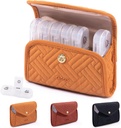 BAGSFY Weekly Pill Organizer 3 Mal am Tag in einem niedlichen Stoff Pille Fall, Medizin Pill Organizer, Pille Box, tragbare Reise Pille Fall, Pille Container für Medikamente, Vitamine, Fischöle, Ergänzungen