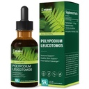 Polypodium leucotomos Extract Drops for Immune & Healthy Skin Support. High and Fast Absorption Herbal Supplements. 2oz