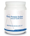 BIOTICS RESEARCH - Whey Protein Isolate 16 oz (Vanilla) Pure undenatured whey Protein Isolate, Fast-Absorbing, Easily digestible Protein Powder Supports Muscle Building & Recovery, 16 oz