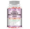 Liposomal 4000MG Overall 48-in-1 Womens Multivitamin Gummies Supplement, Multivitamin for Women, Biotin, Iron, Collagen Peptides, Vitamins A C D, B Complex, Antioxidants, Immune Support