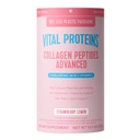 Vitalproteine Collagen Peptide Fortgeschrittene, hydrolysierte Peptide mit Hyaluronsäure und Vitamin C - Erdbeer-Lampen-Pulver, 10,5oz