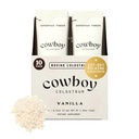 Cowboy - The Exclusive 1st Milking, Whole, Grass Fed Colostrum Supplement for Full Body Health - Bovine Colostrum Powder Packed w/Bioactive Nutrients (10 Travel Packs - Vanilla)