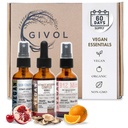 Ultimate Vegan Essential Bundle Liquid Spray- Ultimate Mushroom Complex, Iron Bisglycinate, and Vitamin B12 Methylcobalamin, All Natural, Non-GMO, Gluten Free, Sugar Free 2 Fl Oz 360 Days Supply