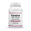 HerbsForever Female 30 Plus-Women’s Health Multivitamin Herbs|Support for Hormonal Mood| PMS|Libido & Cycle with Shatavri,Tribulus,Red Clover 7 Ayurvedic Herb Extract|90 Veg Capsules|800 mg