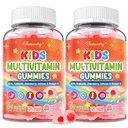 Kids Multivitamin Gummies - Kids Vitamins with Calcium, Probiotics, Iron, Omega-3, Methylated B12 & Methylfolate, Vitamin D3, K2, B6, A, C, E, Zinc for Healthy Growth - Sugar Free, Vegan, 120 Gummies