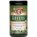 Barlean's Organic Greens Powder, Daily Fruit and Vegetable Superfood Supplement with Green Food Protein, Probiotic Blend and Fiber Drink Mix, 8.47 oz
