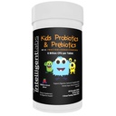 Intelligent Labs 6 Billion CFU Kids/Children's Probiotics mit Präbiotika, Sunfiber und FOS, für 10x Mehr Effektivität, Ein Tag Großer Geschmack Kaubare Probiotic, 60-Tage-Versorgung, Third-Party Verified