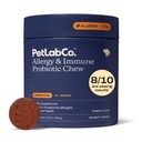 PetLab Co. Allergy & Immune Daily Probiotics for Dogs. Unterstützt Hefeproduktion, Saisonale Allergien, Intermittierende Itchiness, Gut & Digestive Health für große Hunde - 30 Chews - Packaging May Vary