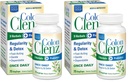 Body Gold Colon Clenz Regularity & Detox Formula | Once Daily Support with 9 Herbs + Active Probiotics | 75 CT (Pack of 2)