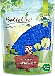 Lebensmittel zu leben Bio Blue Spirulina Pulver, 2 Pfund – Non-GMO, Pure Raw Blue-Green Algae Extract, Vegan, Non-Irradiated, Great for Juices, Smoothies, Shakes, Drinks und Food Coloring