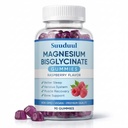 Magnesium Bisglycinate Gummies, 400mg High Absorption Magnesium Supplement, Raspberry Flavor, Supports Muscle & Nerve Function, Relaxation & Daily Wellness, Vegan, 90 Gummies