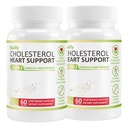 Cholesterol Lowering Supplements & Heart Support with Plant Sterols, Niacin, Red Yeast Rice, Cholesterol Supplements Support Normal Cholesterol Levels 120 Capsules