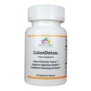ColonDetox+ Digestive Support Supplement with Cascara Sagrada, Psyllium Husk, Senna & Clove – Supports Digestive Health and Regularity – 120 Vegetarian Capsules