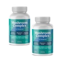 ColonBroom Mushroom Complex, Powerful Mushroom Blend with Cordyceps, Reishi, Shiitake, Lion’s Mane Extract for Energy, Immunity, Stress Relief & Cognitive Health - 60 Capsules (120 Count (Pack of 2))