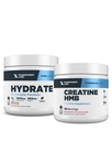 Transparent Labs Hydrate Electrolytes Powder (40 Servings, Peach Mango) & Creatine HMB (30 Servings, Strawberry Lemonade)