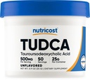 Nutricost Tudca Pulver 25 Gramm (Tauroursodeoxycholsäure) - Glutenfrei, Non-GMO