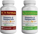 VITASUPPORTMD - Lymphatic & H Formula Bundle - Lymphatic Drainage & Hemorrhoidal Veins - 2x60 Capsules - Diosmin & Hesperidin 1000 mg, Vitamin D3, Selen, Horse Chestnut Seed Extract, MPFF Complex