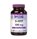 Bluebonnet Nutrition 5-HTP(Hydroxytrypophan) 100mg, für Neurotransmitter-Unterstützung*, Unterstützt Positive Stimmung*, Sojafrei, Glutenfrei, Non-GMO, Kosher Certified, Vegan, Weiß, 120 Gemüsekapseln