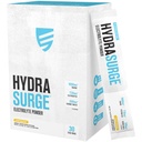 Jacked Factory Hydrasurge Electrolytes Powder Packets - Sugar Free & Naturally Sweetened Hydration Packets - Keto & Vegan Friendly, Easily Dissolves - 30 Stick Packs, Lemonade