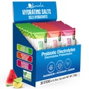 kevala Electrolytes Powder Packets | Sugar Free Drink Mix Packets with Prebiotics, Potassium & Salt Electrolytes | Keto Hydration Packets | Rehydration Support | 1 Pack (30 Sticks)