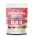 Zero Sugar Electrolytes - Variety Pack | Electrolytes Drink Mix | 25-Count |Strawberry,Raspberry, Lemonade,Orange, Watermelon