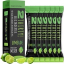 2THIRTY Hydration + Mixer — DHM Alternative Electrolyte Powder Packets | Sugar Free Zero Calorie 5-in-1 Hydration & Recovery Drink with Vitamin B12 & Antioxidants | Limeade 6 Sticks