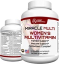 MiracleMulti Multivitamin für Damen - Weibliche Unterstützung Formel, Immununterstützung, Mineralien, Biotin, Antioxidantien & Superfoods Blend – 60 Kapseln
