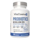 Probiotic 60 Billion CFU with Prebiotics and Enzymes, 120 Veggie Capsules, 100% Vegetarian, Non-GMO & Gluten Free