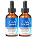 (2 Pack) Lean Drops – LeanDrops Liquid Formula with a Clean Blend to Support Fitness Goals, Active Lifestyle & Body Wellness | Just a Few Easy Drops for a Fit-Focused Lifestyle (60 Servings)