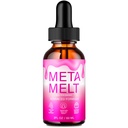 Meta Melt Drops, Official Meta Melt Supplement Droppers - Maximum Strength, All Natural Keto Liquid Formula to Sustain Active Lifestyle & Fitness Goals, Premium MetaMelt Advanced Reviews (1 Pack)