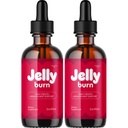 (2 Pack) JellyBurn Drops - Official Jelly Burn Advanced Liquid Supplement Drop Premium Formula - Maximum Strength, All Natural Vitamins Support for Overall Health & Wellness, 2 Bottles for 2 Months