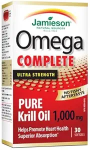 Jamieson Omega CompleteTM Pure Krill 1.000 mg, 30 Softgele