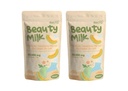 2 Packs Beauty Milk Japanese Collagen Melon Drink - 50,000mg Hydrolyzed Collagen