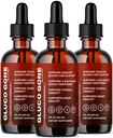 (3 Pack) GlucoGone Drops - Original Premium GlucoGone Liquid Drops All Natural Ingredients Support Advanced Formula for Overall Health & Wellness, Organic Droppers, 3 Bottles for 3 Months