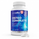 LiveGood Osteo Complete Bone and Joint Support with Highly Absorbable Calcium, Glucosamine, Eggshell Membrane, Boron and Silica for Bone Density, Flexibility and Mobility (90 Capsules)