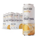 FAST:RX Fasting Hydration Drink | Zero Sugar Zero Calorie Electrolyte Drink with Vitamins & Minerals | Keto & Intermittent Fasting | Lemon | Sparkling | 16oz 12-Pack