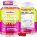 Appetite Suppressant Supplement| unterstützt GLP-1 Functions Apple Cider Essiggummis mit Grüner Tee-Extrakt, Probiotikum für Fat Burner, Detox Cleanse, Metabolismus, Energie & Digestive Gesundheit, 60 Gummis