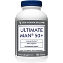 The Vitamin Shoppe Ultimate Man 50+ Multivitamin, Daily Men’s 50 Plus Multivitamin with Vitamins, Minerals & Antioxidants for Energy, Immune and Overall Wellness Support, Gluten Free, 180 Tablets