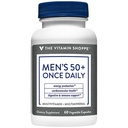 The Vitamin Shoppe MenaTMs 50+ Once Daily Multivitamin a Immune, Energy, Digestive, and Cardiovascular Support (60 Capsules)