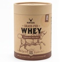 100% Grass Fed Whey Chocolate Protein Powder – Only Four Ingrediants, Absolutely Nothing Artificial – 25g of Grass Fed Whey Protein Per Serving – Clean Post Workout Recovery Powder – 2.84 lbs