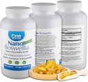 One Planet Nutrition Nano Boswellia 250 mg Veggie Kapseln (120 Servierungen), Boswellia serrata Resin, unterstützt kognitive Funktion für Gehirngesundheit, Non-GMO, Vegan, Glutenfrei
