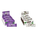 ALOHA Organic Plant-Based Protein Bars | Chocolate Fudge Brownie | Vegan, Gluten-Free, Paleo & Organic Plant Based Protein Bars, Coconut Chocolate Almond, 1.98-Ounce Bars (Pack of 12)