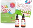 SPRIGS Kids Shoo Microbial Balance Dietary Supplement, 2 x 2 Oz | Gentle Herbal Digestive Cleanse to Support Intestinal & Colon Health | 21 Day Kit for Children for Healthy Digestion & a Happy Tummy