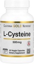 California Gold Nutrition L-Cystein, AjiPure®, 500 mg, 60 Veggie Kapseln