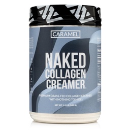 Naked Collagen Coffee Creamer - Caramel Collagen Creamer Für Kaffee - Dairy-Free, Glutenfrei, GMO-frei - Unterstützung Haar, Haut und Nägel - 40 Servierungen