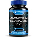 Magnesium Glycinate 750mg | High Absorption Chelated Calm Support for Women and Men - Glicinato De Magnesio, Magnesium Chelate Supplement for Heart Health, Sleep Support - 120 Count