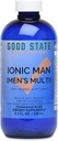 Good State Ionic Man | Men's Liquid Ionic Multi Mineral | Vegan | Nahrungsergänzungsmittel | 15 verschiedene Mineralien (8 oz.)