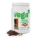 Vega Protein and Greens Protein Powder, Chocolate - 20g Plant Based Protein Plus Veggies, Vegan, Non GMO, Pea Protein für Frauen und Männer, 1,2 lbs (Packaging May Vary)